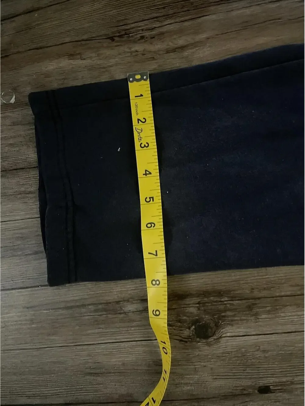 Arizona Jean Company Blue Y2K Fleece Sweats Embroidered Sz S
